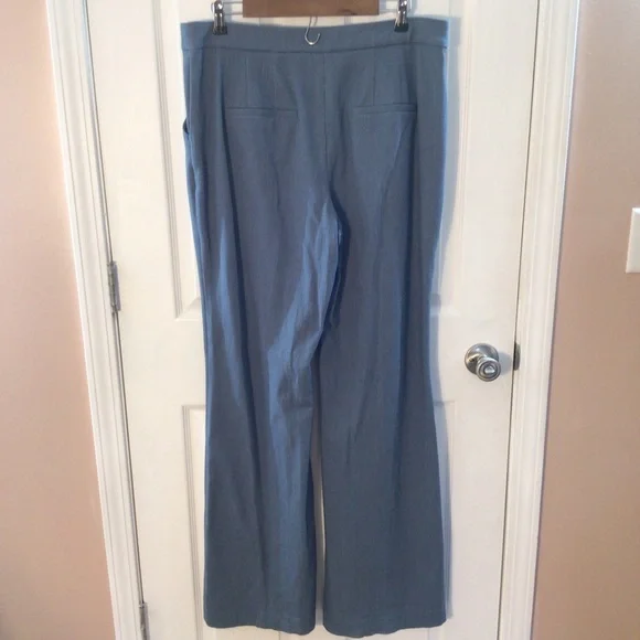 Women’s Express Editor High Waisted Trouser Flare Pant Size 14L - Picture 4 of 12